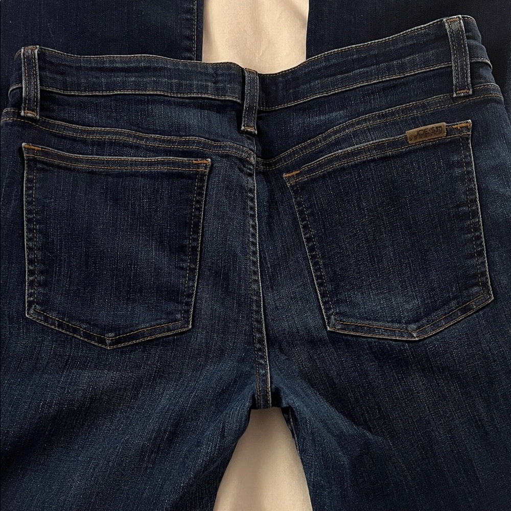 Joe’s Provocateur Deep Blue Mid Rise Boot Cut Jeans